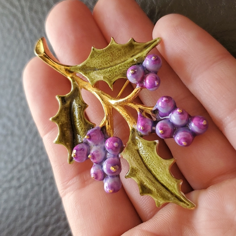 VTG Rafaelian brooch - Picture 5 of 9